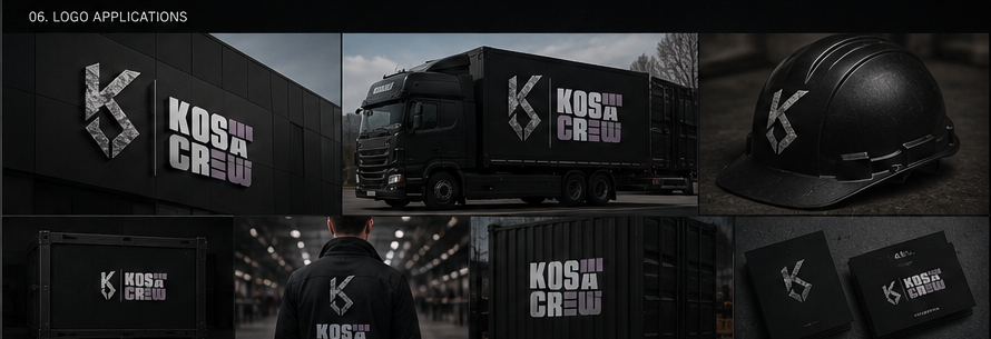 KOSA CREW across exhibition delivery, transport and installation teams